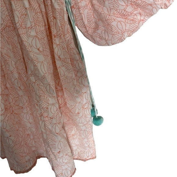 Ash & Eden NWT Boho Palmi Puff Sleeve Mini Dress Small msrp $340 - Picture 8 of 8